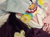 Assorted CUDDLESOFT Fleece Fabric Material Offcuts 1KG